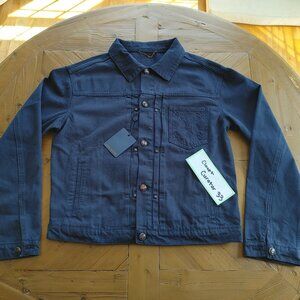 Louis Vuitton Dark Navy Denim Type II Trucker Jacket size XL (New)
